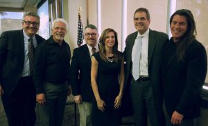 From left to right: Dr. Glenn Lipson, Rick Phillips, Frederick Lane, Dr. Lisa Boesky, Dr. Troy Hutchings, Eric Lucas