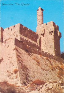 The Jerusalem Citadel (The Tower of David), Jerusalem, Israel [undated postcard]
