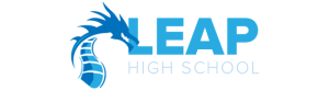 Logo for LEAP High School, St. Paul, MN