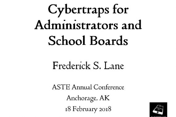 Cover Slide_2018-02-18 Cybertraps for Administrators and School Boards