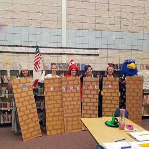 Middleton School District (ID) Teachers Dressed Up as a Border Wall